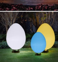Светильник Яйцо 87х140 питание от 220, RGB