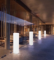 Светильник Цилиндр 30х75 питание от АКБ, RGB